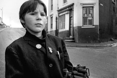 Boy and chain Kates Hill c1975